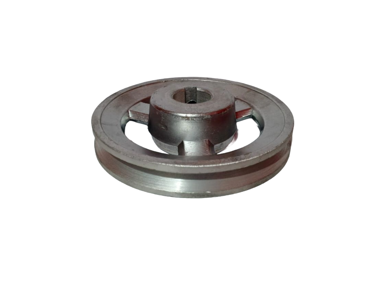 POLEA EN ALUMINIO | 5X1 A EJE ESTANDAR MANZANA CIEGA DIAMETRO=5"(PULGADAS)