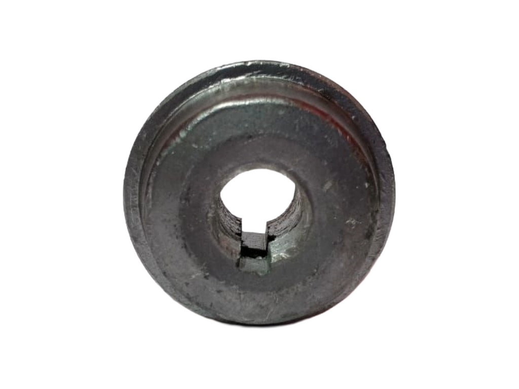 POLEA EN ALUMINIO | 2X1 A EJE ESTANDAR MANZANA CIEGA DIAMETRO=2"(PULGADAS)