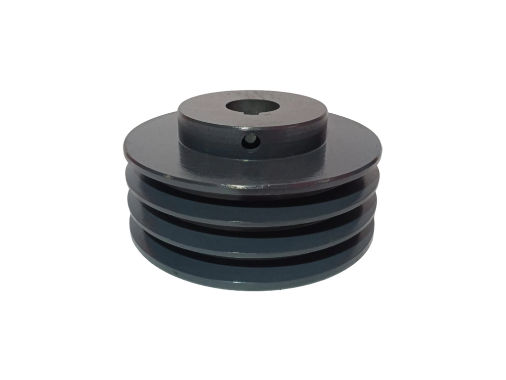 POLEA EN HIERRO GRIS | 7x3 B EJE ESTANDAR DE 1 ½" DIAMETRO=7"(PULGADAS)