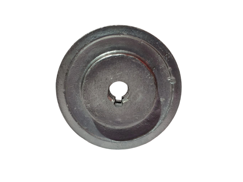 POLEA EN ALUMINIO | 4X1 A EJE ESTANDAR MANZANA CIEGA DIAMETRO=4"(PULGADAS)