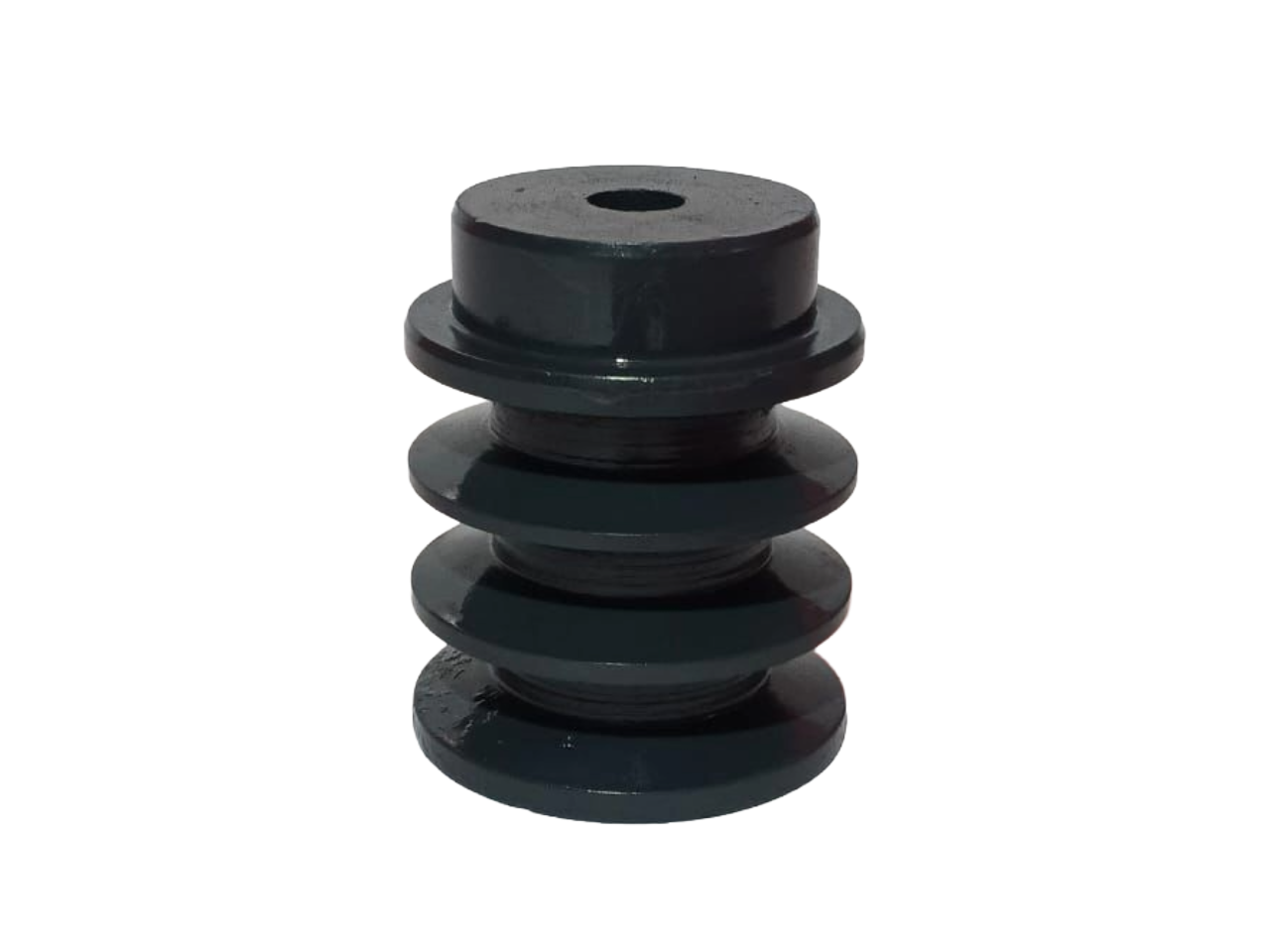 POLEA EN HIERRO GRIS | 2 ½X3 B EJE ESTANDAR DE ½" DIAMETRO=2 ½"(PULGADAS)