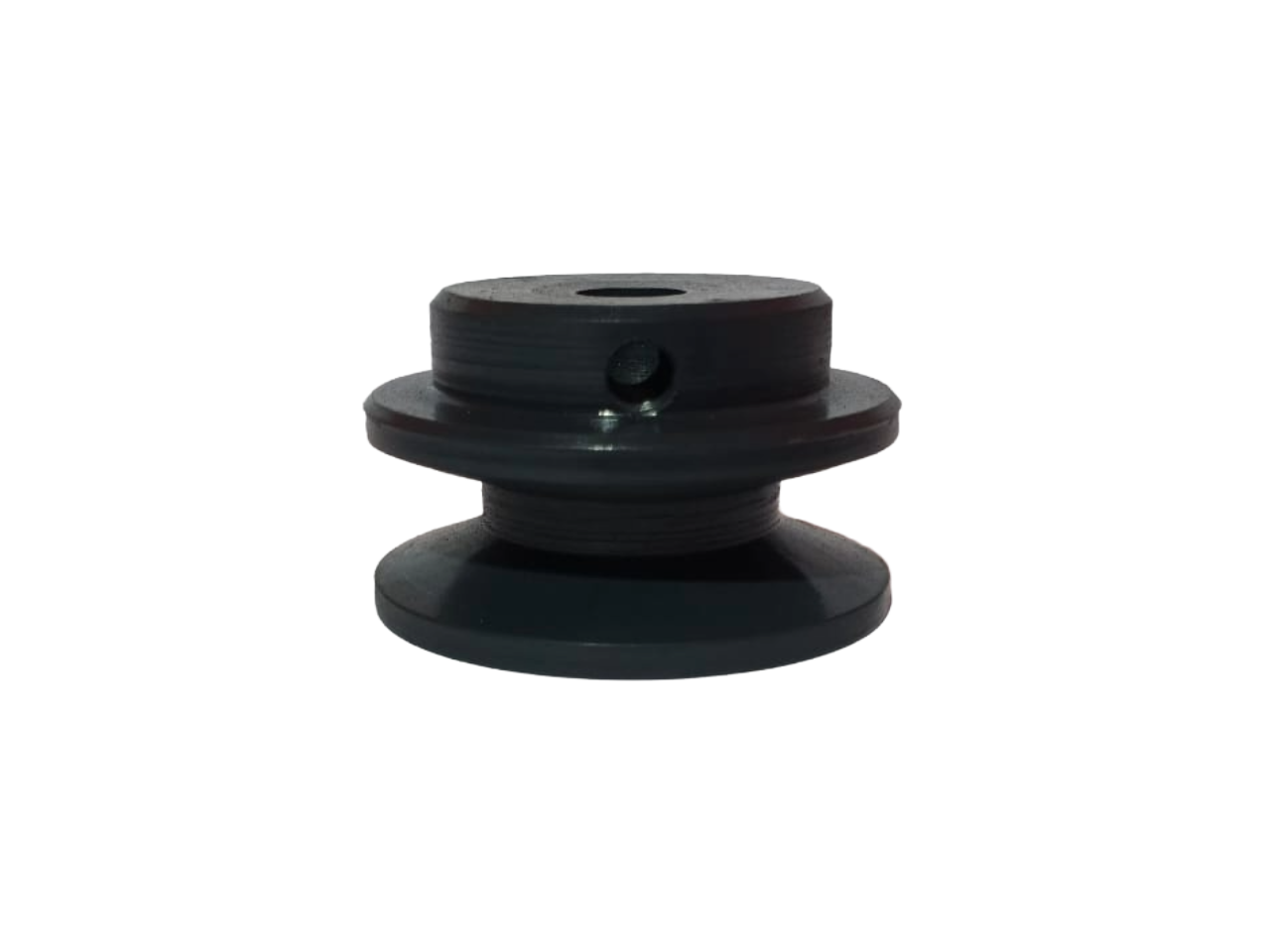 POLEA EN HIERRO GRIS | 2 ½X1 B EJE ESTANDAR DE ½" DIAMETRO=2 ½"(PULGADAS)