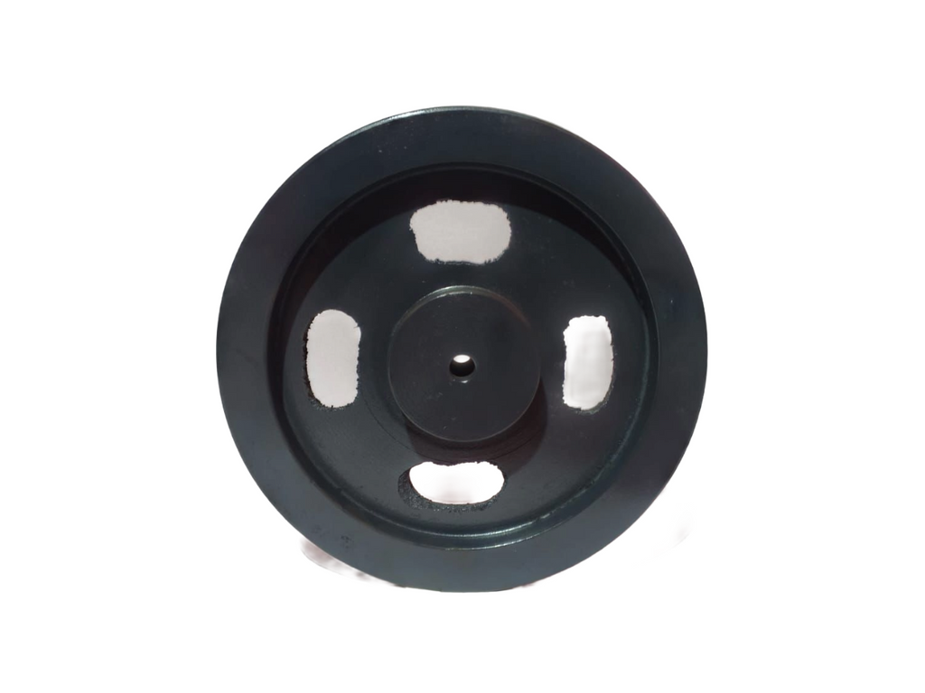 POLEA EN HIERRO GRIS | 10X2 B EJE ESTANDAR DE 0.5" DIAMETRO=10"(PULGADAS)