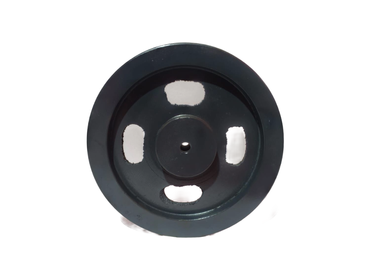 POLEA EN HIERRO GRIS | 10X2 B EJE ESTANDAR DE 0.5" DIAMETRO=10"(PULGADAS)