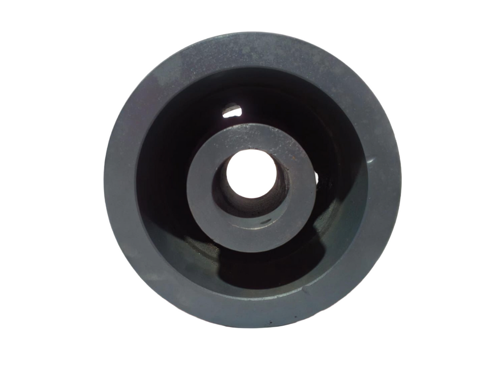 POLEA EN HIERRO GRIS | 10 ½X12 D EJE ESTANDAR DE ½" DIAMETRO=10 ½"(PULGADAS)